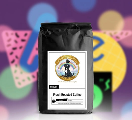 Max Voltage: ⚡️ Cafe 80's Blend
 – High Caffeine Robusta Coffee