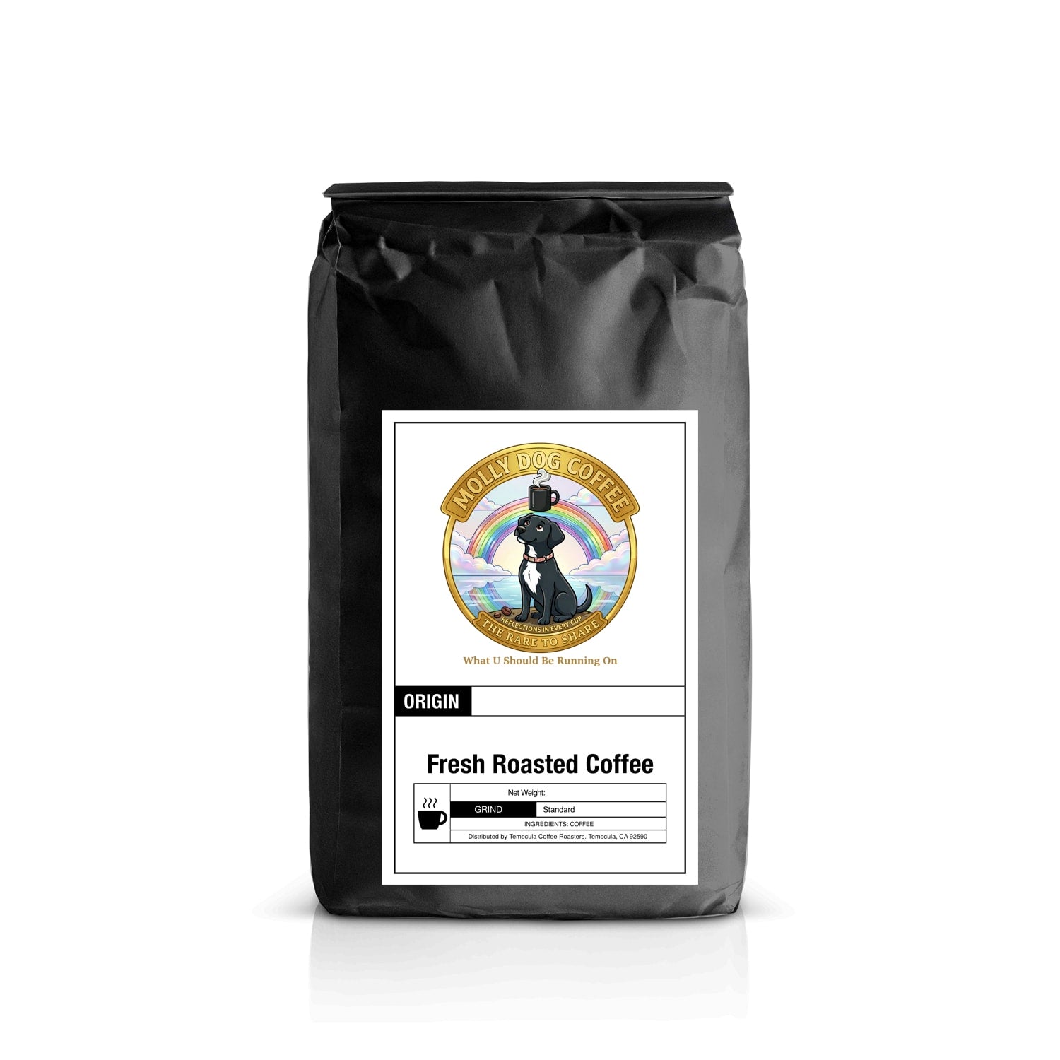 Bag of Molly Dog Coffee - We Gotch Uganda Single Origin.
